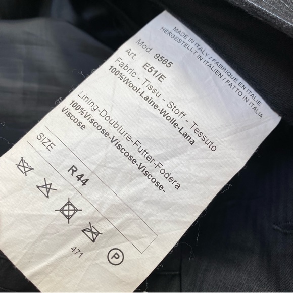 Paul Smith London The Westbourne Wool Trousers Made In Italy - Picture 10 of 16